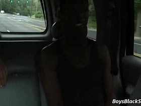 Interracial bareback gay hardcore porn 18