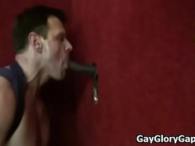 Gay interracial dick rub and cock sucking 08