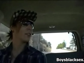 Blacks on boys - interracial hardcore gay fucking 09