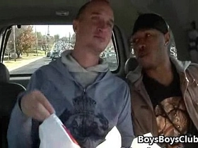 Black gay dude fuck his white friend in his tight ass 09