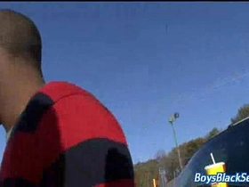 Blacks on boys - gay hardcore interracial porn movie 13