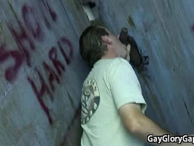 Gay black dude receive nice blowjob from white twink 26